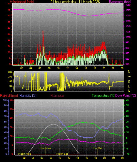24 Hour Graph for Day 11